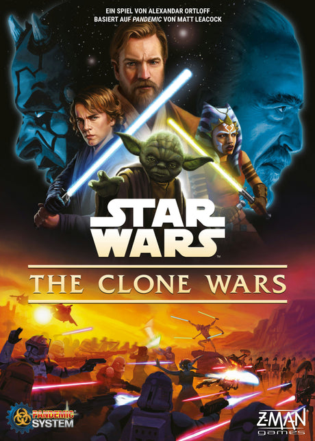 Star Wars:The Clone Wars- Ein Brettspiel mit dem Pandemic-System (DE)