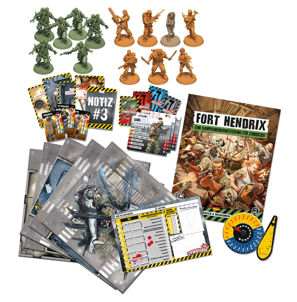 Zombicide 2. Edition – Fort Hendrix