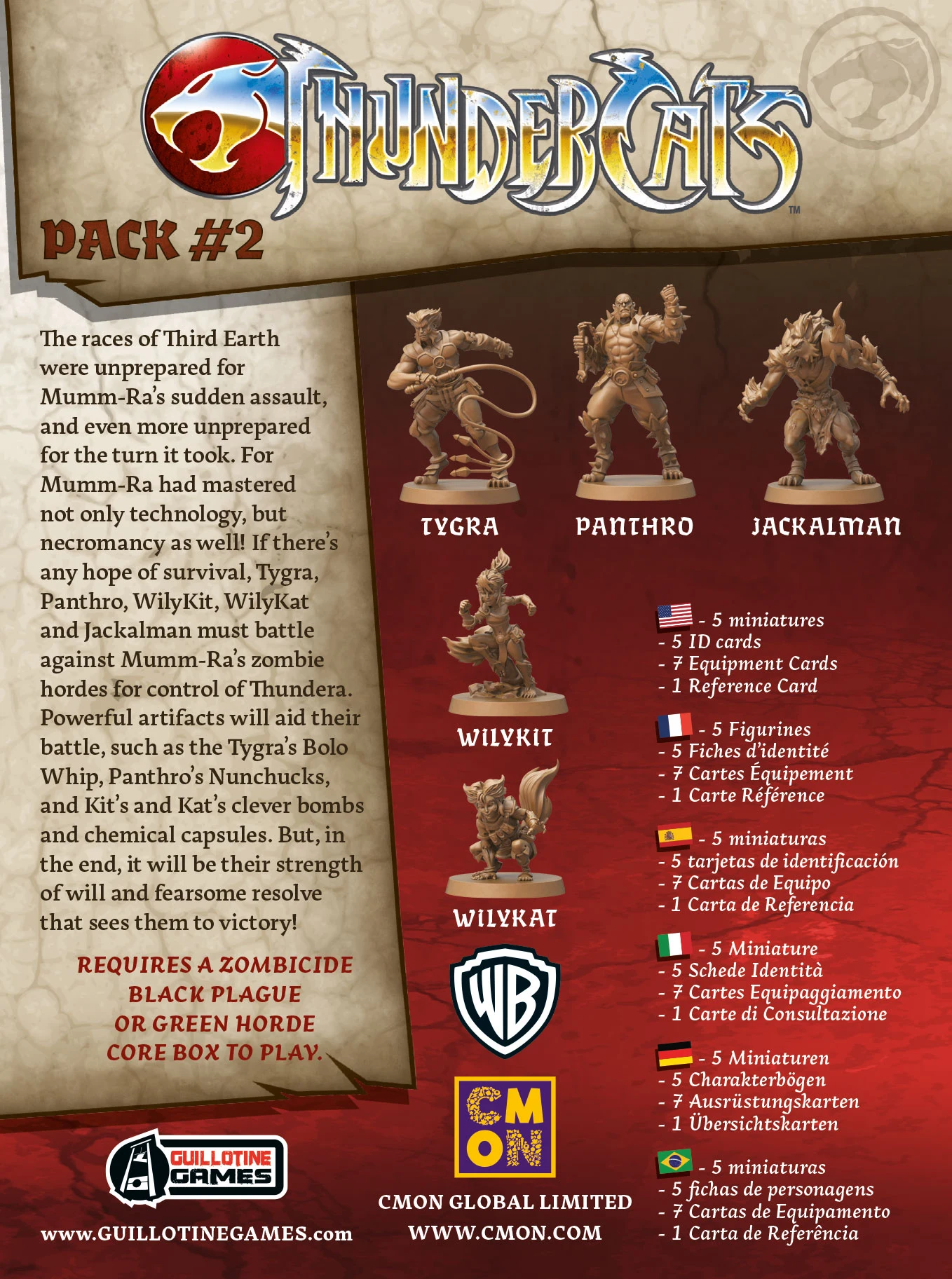 Zombicide – Thundercats Pack 2