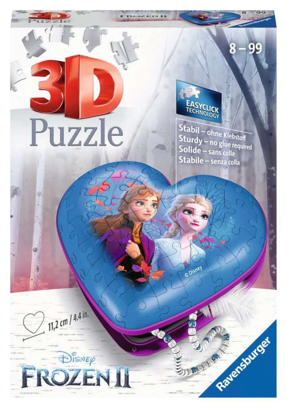 3D Puzzle - Frozen 2 Herzschatulle