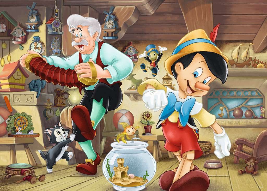 Disney - Pinocchio Puzzle - 1000 Teile
