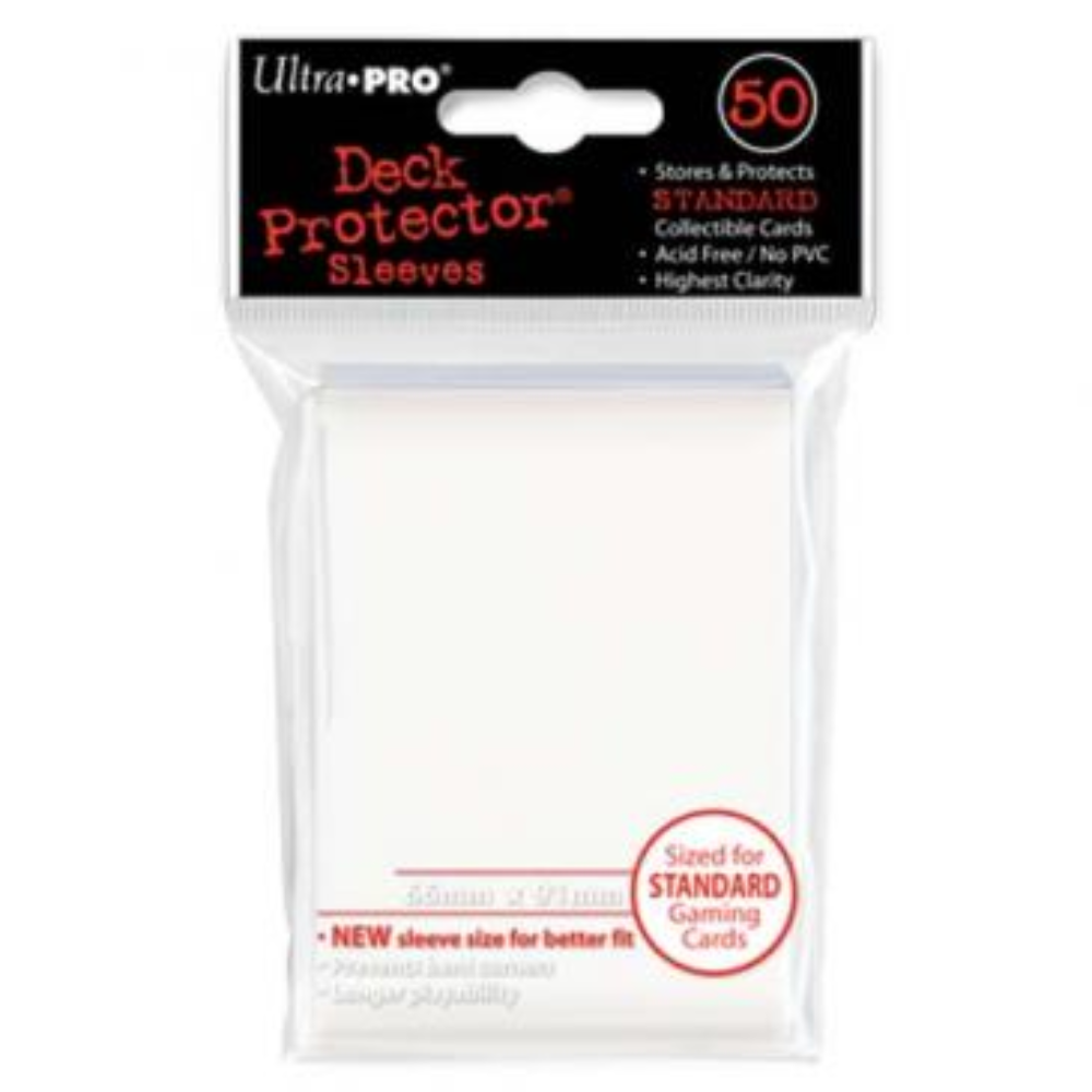 Ultra Pro - Solid White Protector (50)