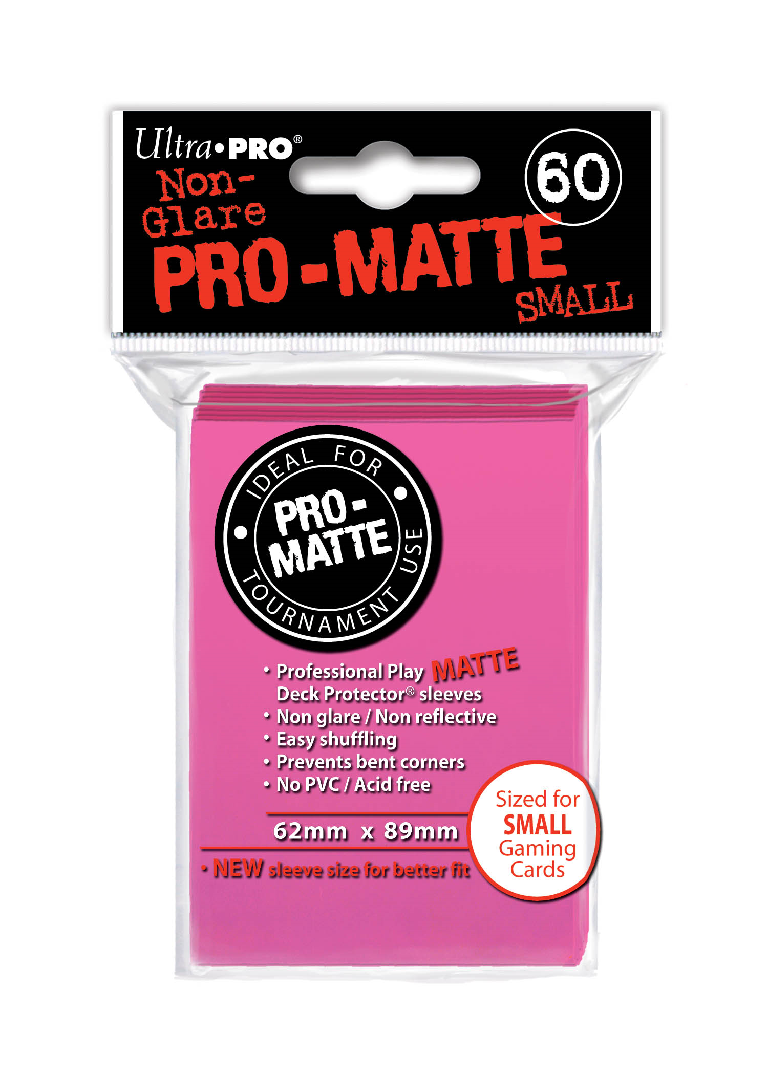 Ultra Pro - Bright Pink Pro-Matte small (60)