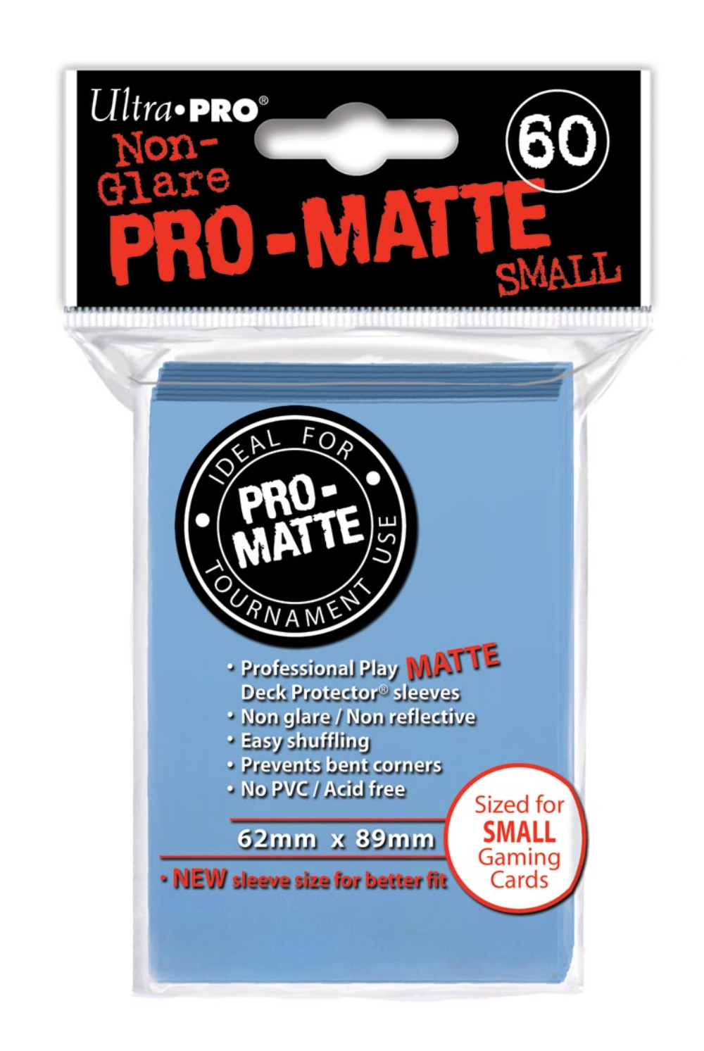 Ultra Pro - Light blue Pro-Matte Sleeves small (60)