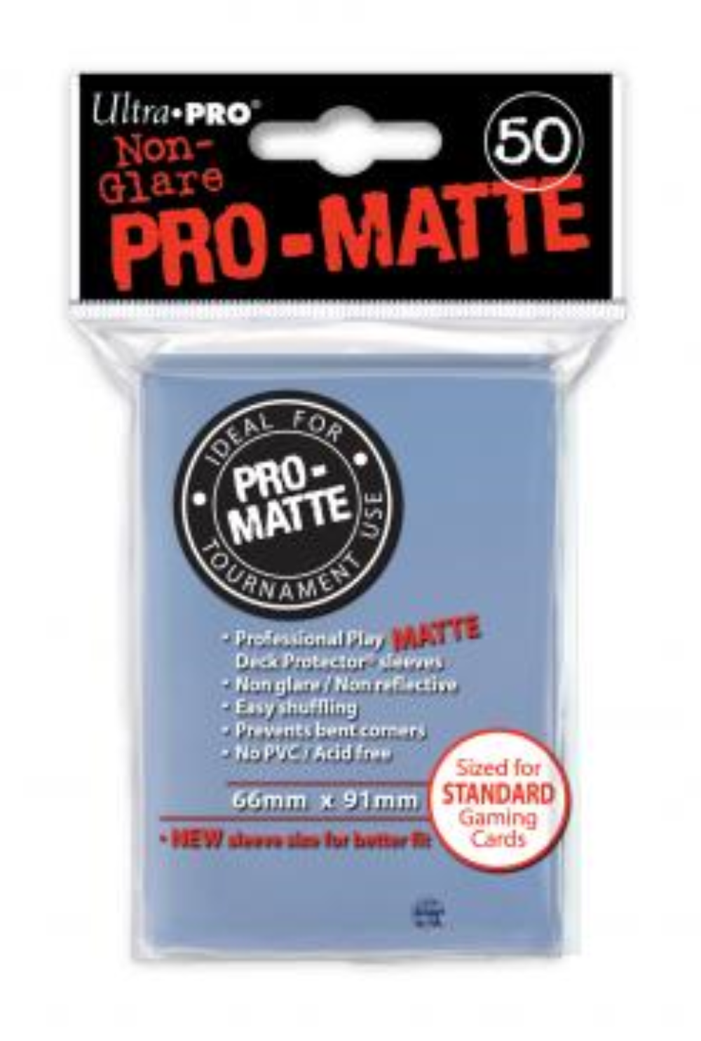 Ultra Pro - Clear Pro-Matte Deck Protector Sleeves