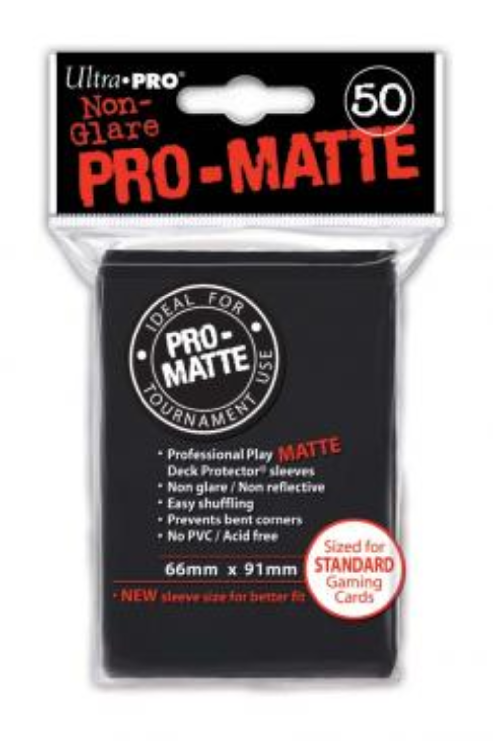 Ultra Pro - Black Pro Matte Sleeves (50)