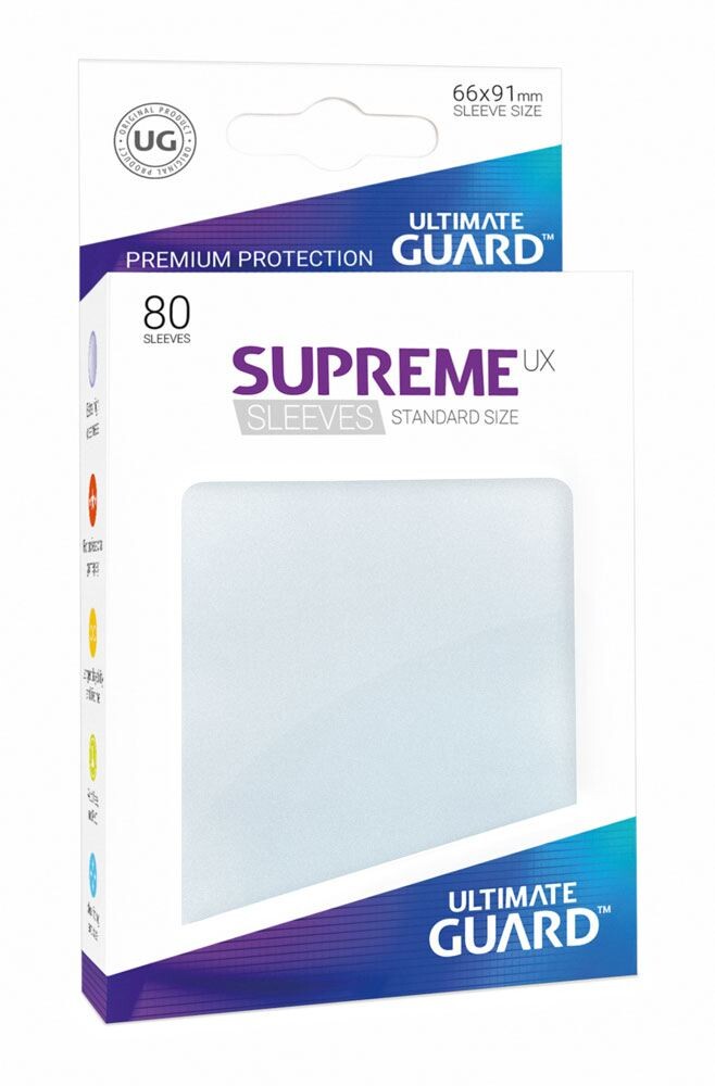 Ultimate Guard Supreme UX Sleeves Standardgröße Frosted (80)