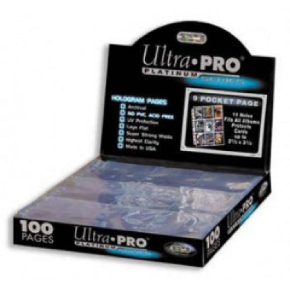 Ultra Pro Platinum Series 100 Pages 9-Pocket