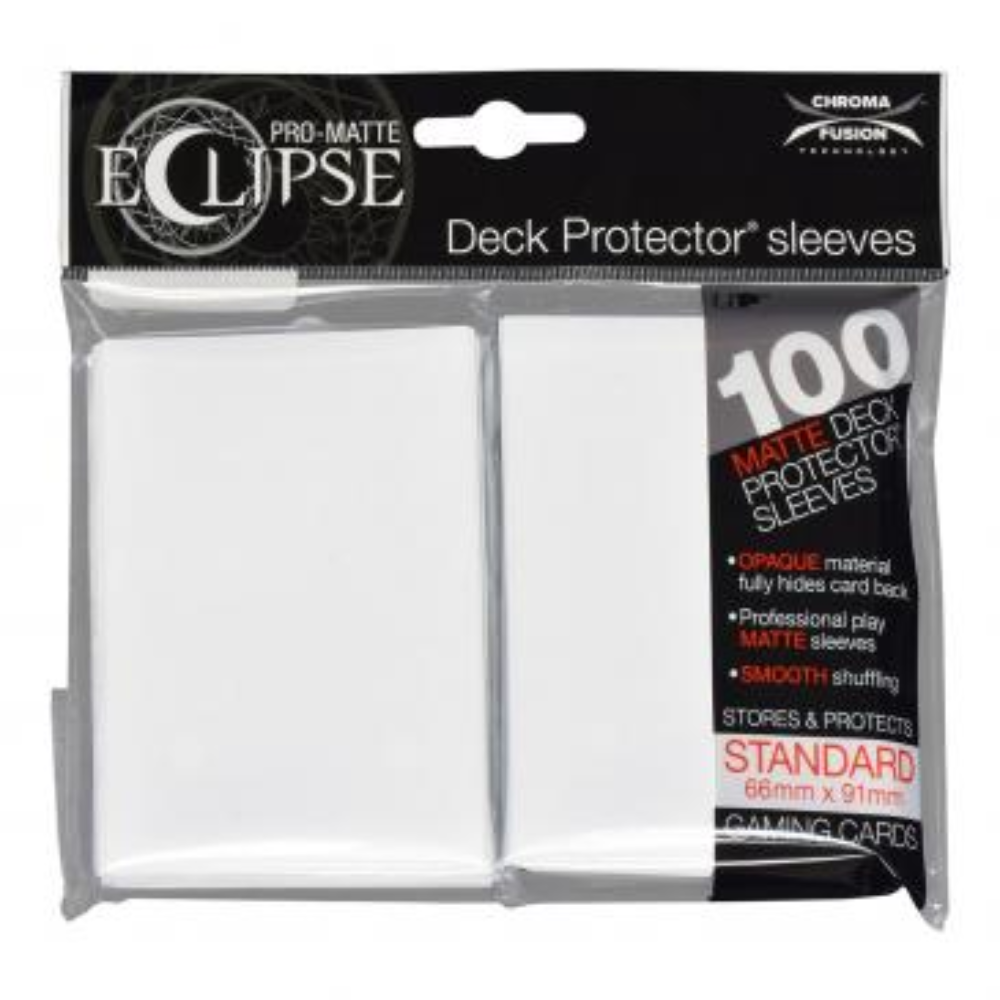 Ultra Pro - Arctic White PRO-Matte Eclipse Protector (100)