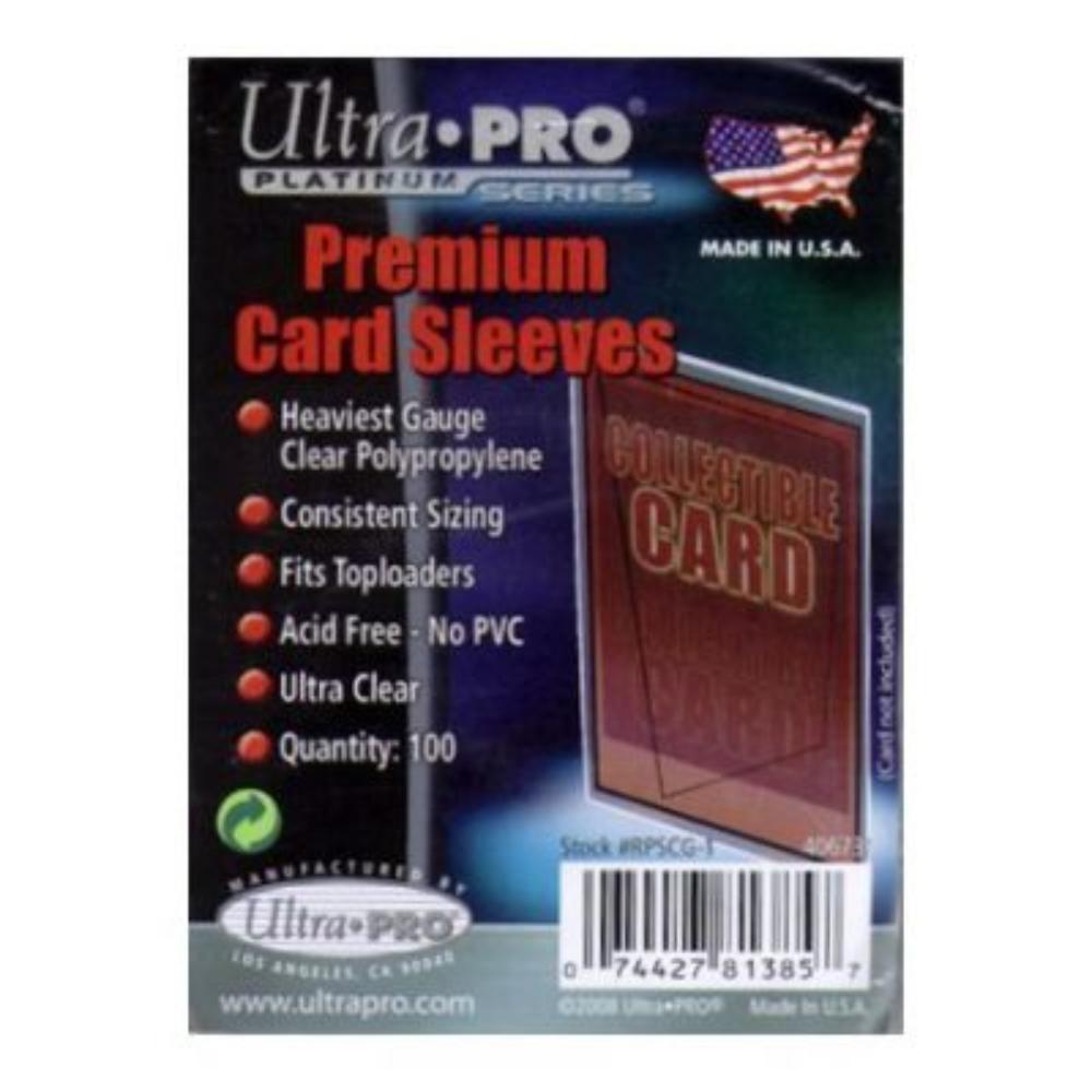 Ultra Pro Platinum Premium Card Sleeves (100)