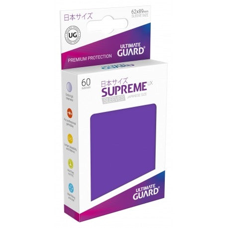 Ultimate Guard Supreme UX Sleeves Japanische Größe Violett (60)