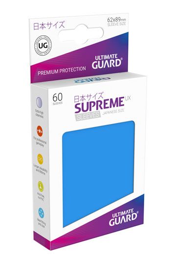 Ultimate Guard Supreme UX Sleeves Japanische Größe Königsblau (60)