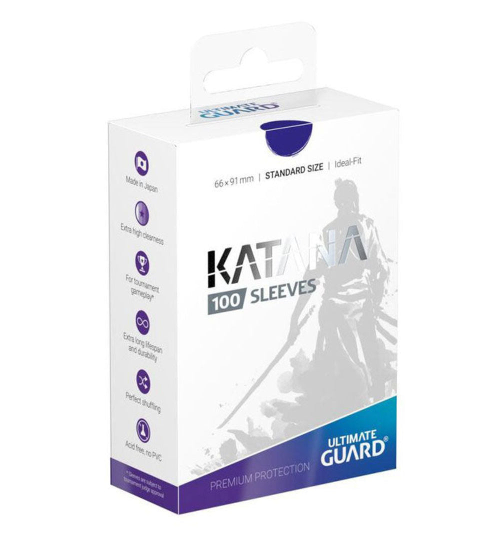 Ultimate Guard Katana Sleeves Standardgröße Blau (100)