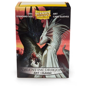 Dragon Shield Standard Sleeves - Art - Valentine Dragons(100 Sleeves)