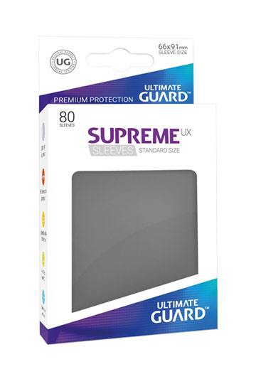 Ultimate Guard Supreme UX Sleeves Standardgröße Dark Grey (80)