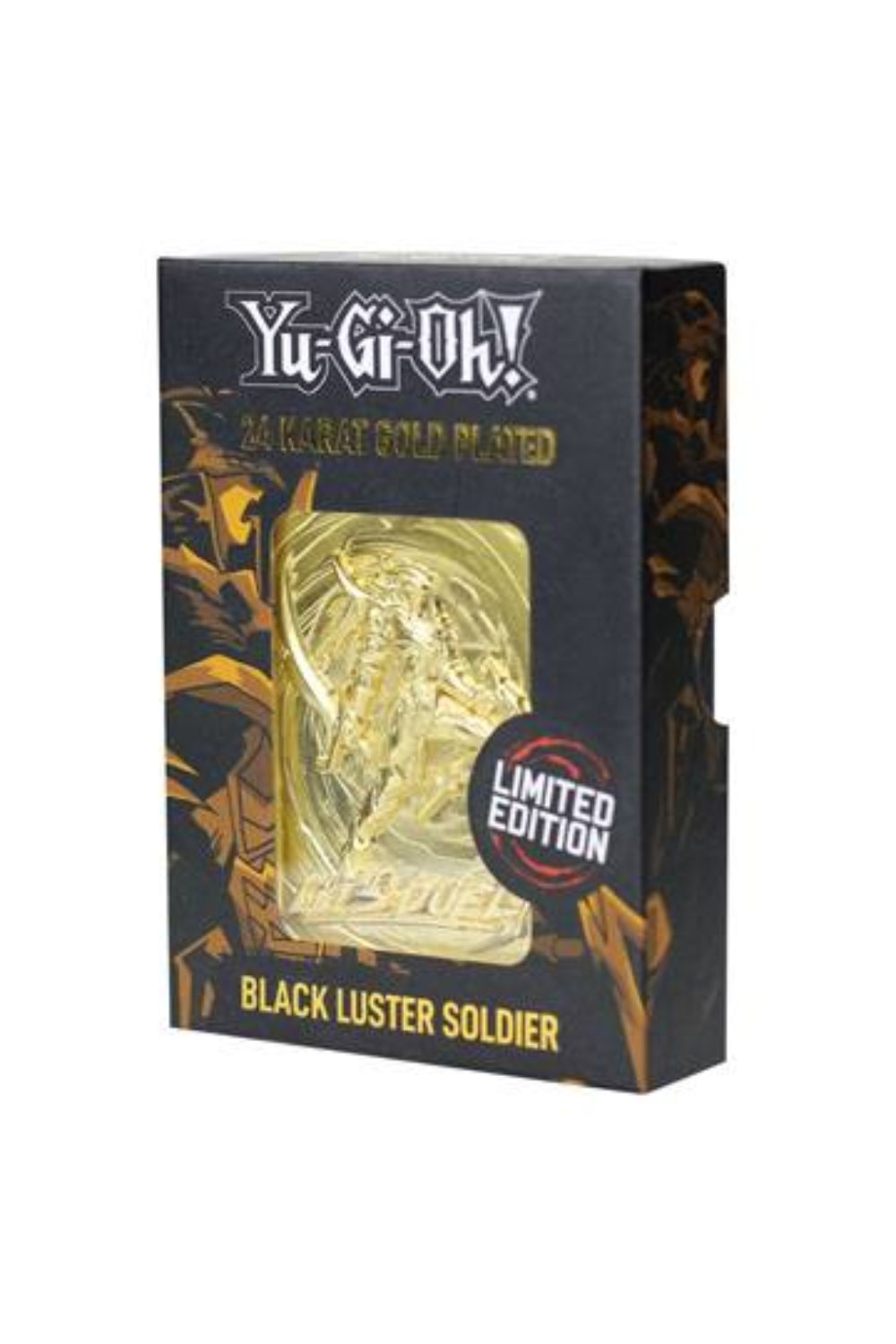 Yu-Gi-Oh! Replik Karte Black Luster Soldier (vergoldet)