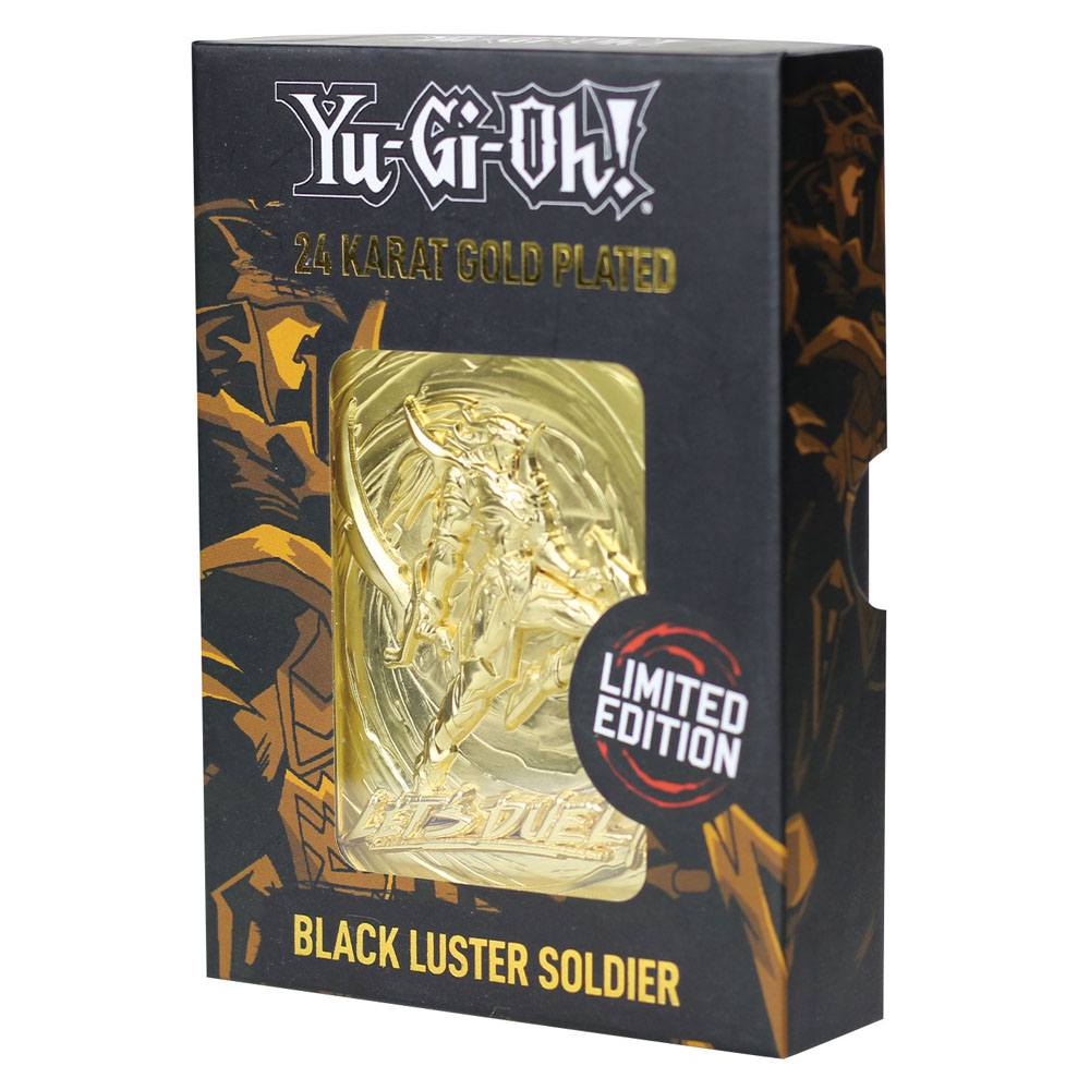 Yu-Gi-Oh! Replik Karte Black Luster Soldier (vergoldet)