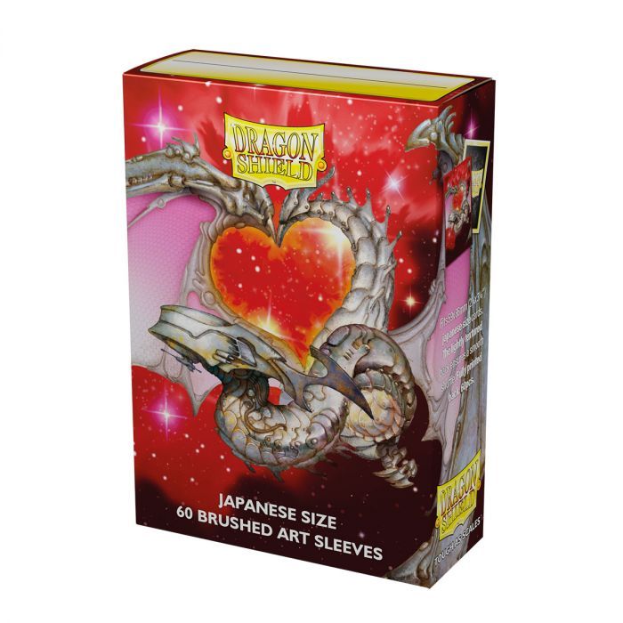 Dragon Shield Brushed Art Small - Valentine Dragon 2022 (60 Sleeves)