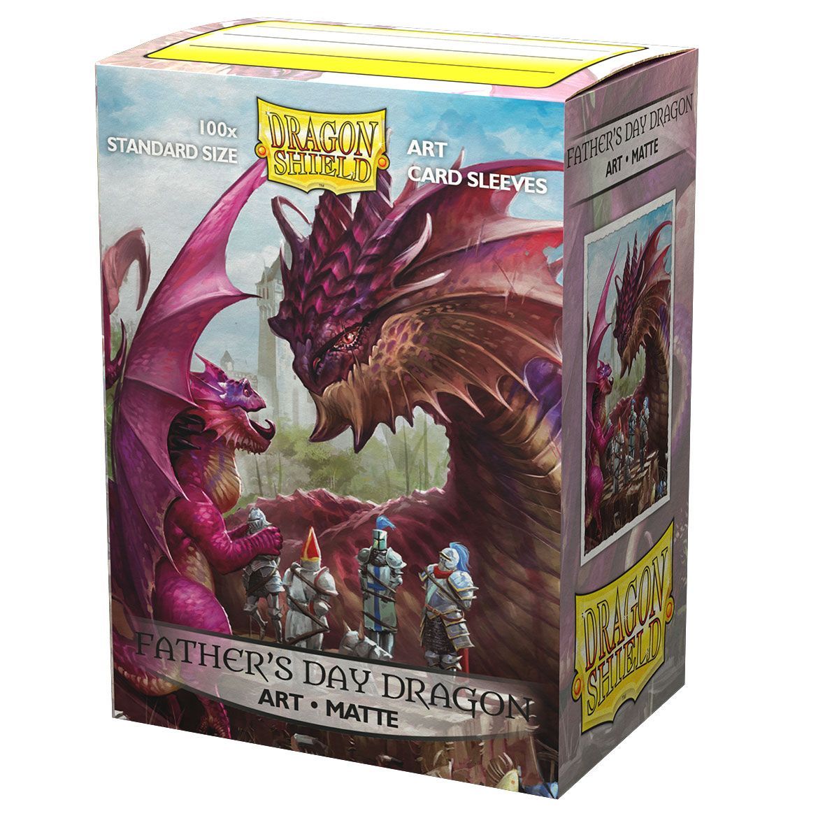 Dragon Shield Art Matte Sleeves - Father's Day (100 Sleeves)