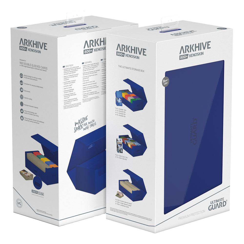 Ultimate Guard Arkhive 800+ XenoSkin Monocolor Blau