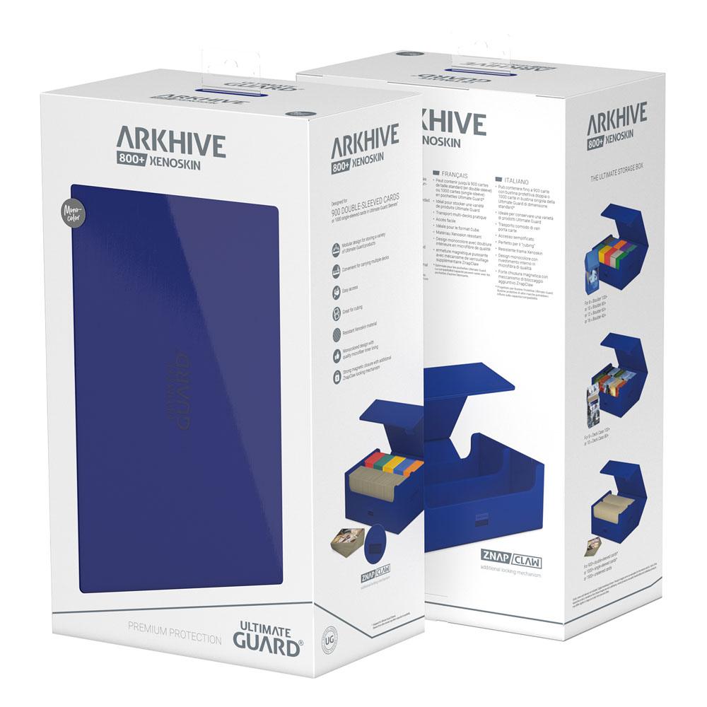 Ultimate Guard Arkhive 800+ XenoSkin Monocolor Blau