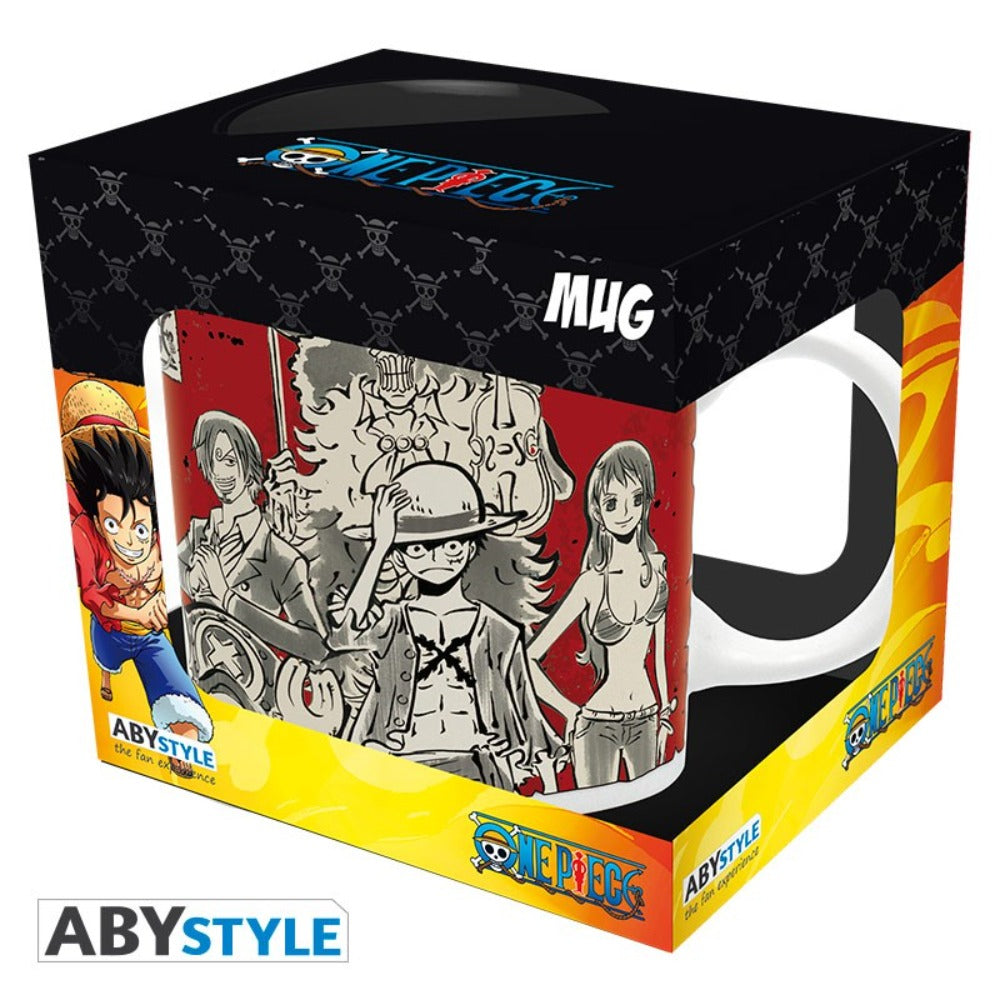 ONE PIECE - Mug - 320 ml - Luffy's crew japanese style