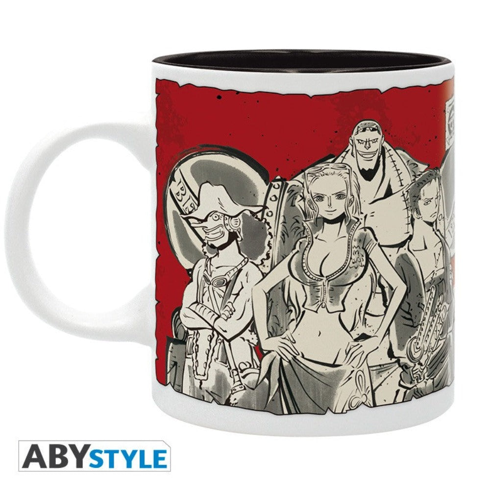 ONE PIECE - Mug - 320 ml - Luffy's crew japanese style