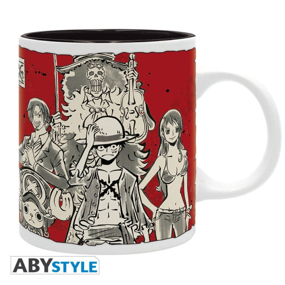 ONE PIECE - Mug - 320 ml - Luffy's crew japanese style