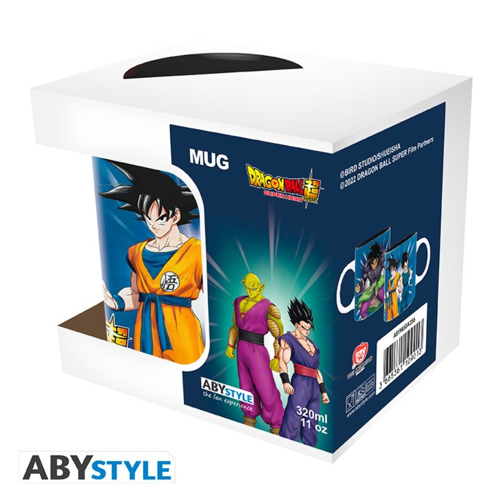 DRAGON BALL HERO - Mug - 320 ml - Goku,Vegeta,Broly