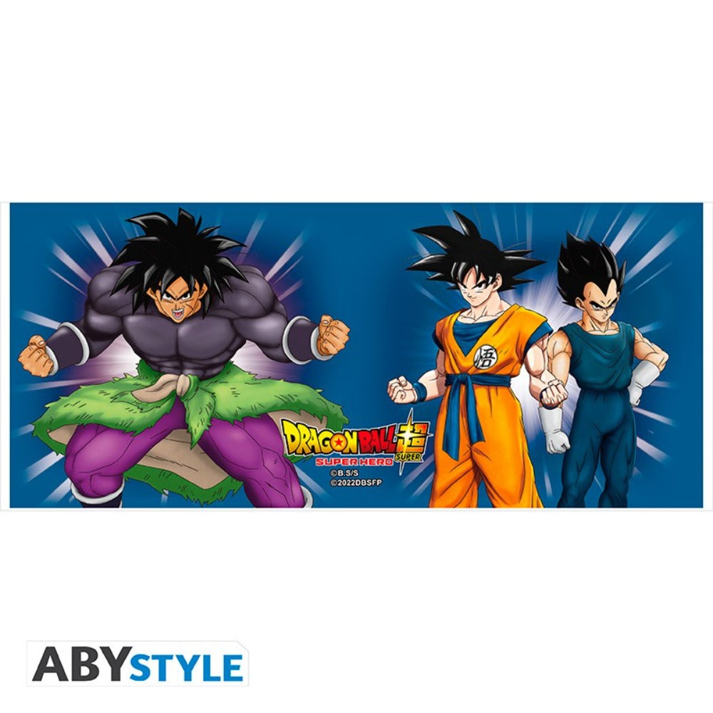 DRAGON BALL HERO - Mug - 320 ml - Goku,Vegeta,Broly