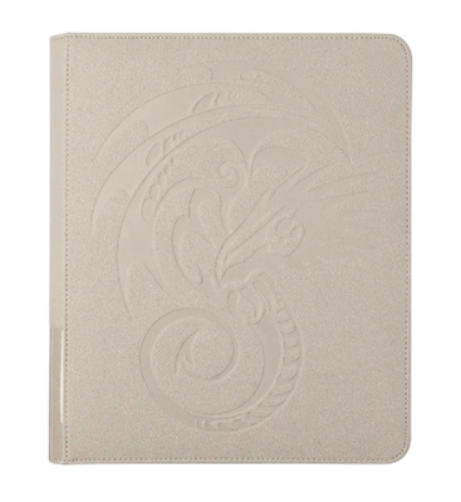 Dragon Shield Card Codex Zipster Binder Regular Ashen White