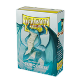 Dragon Shield Japanese Size Matte Sleeves - Turquoise (60 Sleeves)