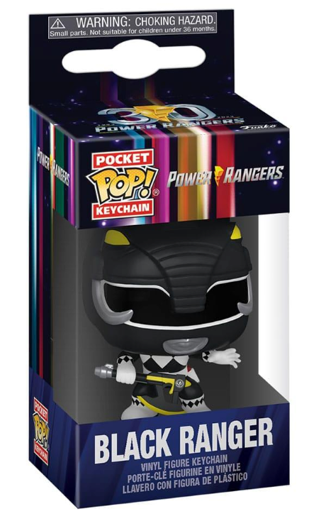 Funko POP! Keychain - Power Rangers - Black Ranger