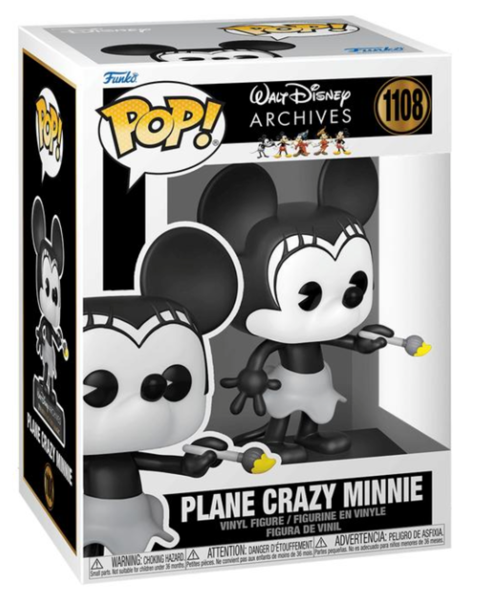 Funko POP! Walt Disney Archives - Plane Crazy Minnie #1108