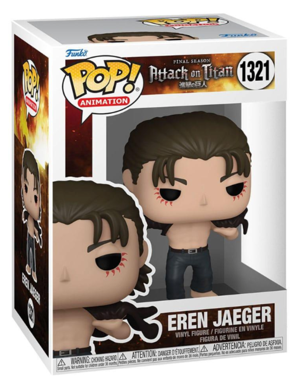 Funko POP! Attack on Titan - Eren Jaeger #1321