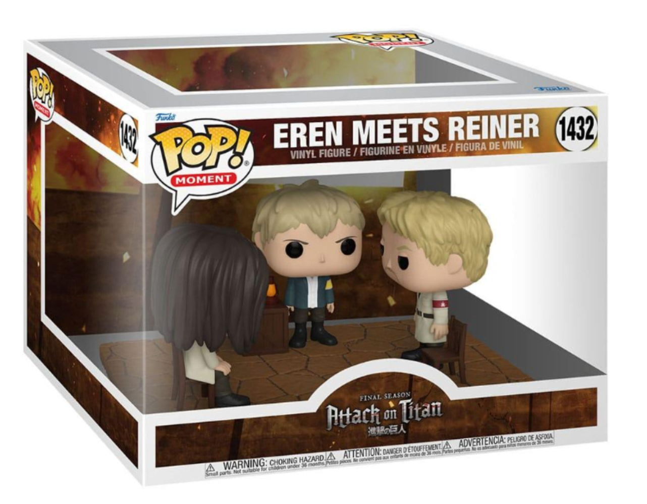 Funko POP! Attack on Titan - Eren meets Rainer #1432