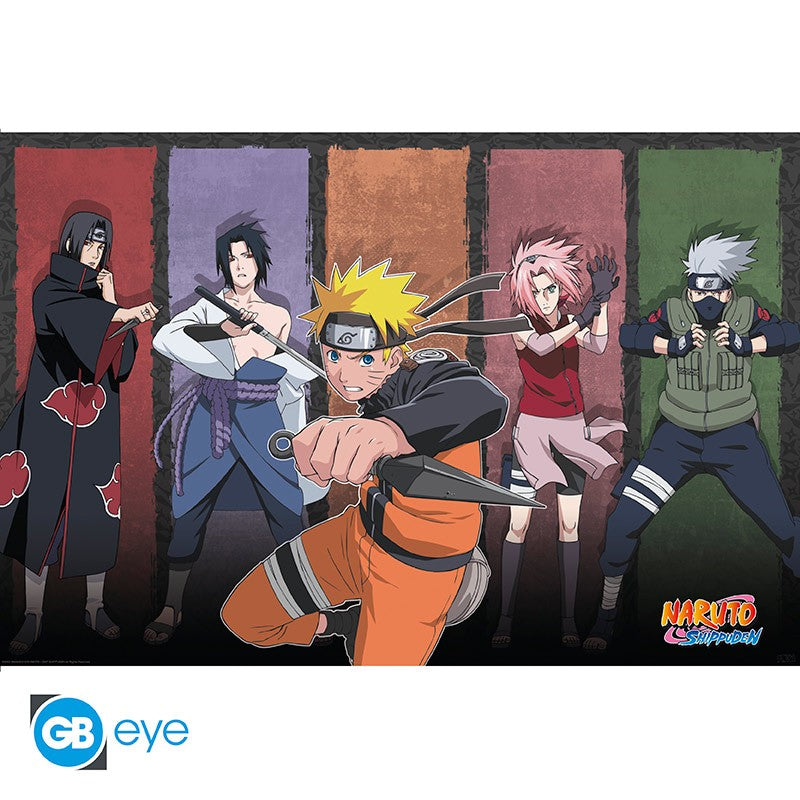 NARUTO SHIPPUDEN - Poster Maxi 91.5x61 - Naruto & allies