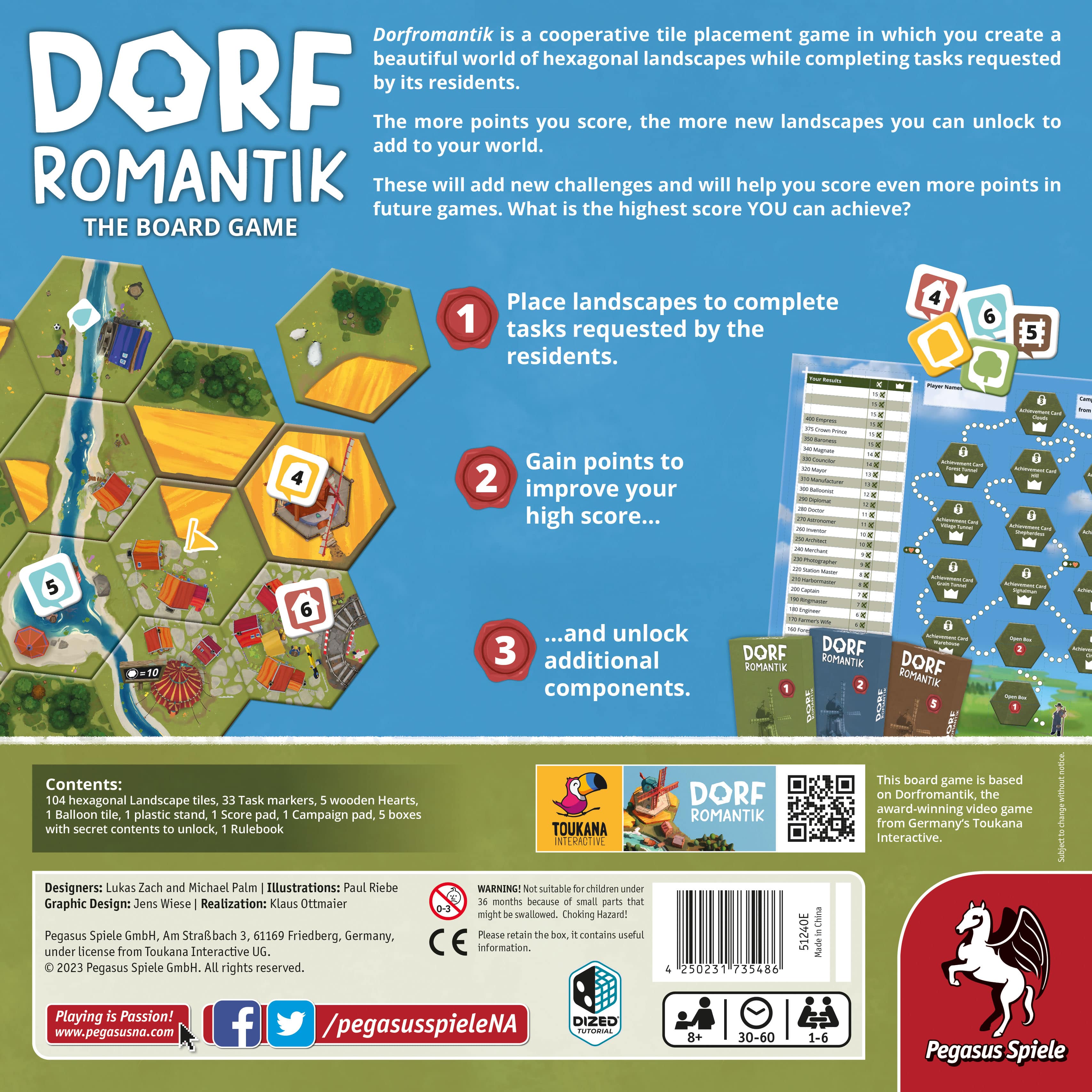 Dorfromantik - The Board Game Englisch