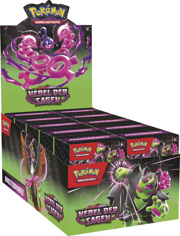 Pokémon Karmesin & Purpur Nebel der Sagen - Booster Bundle - DE