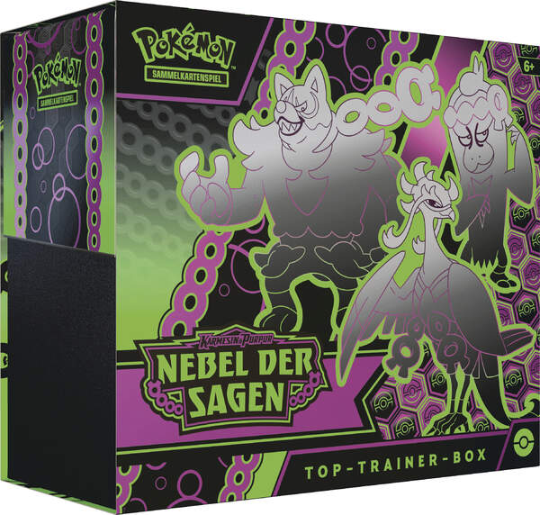 Pokémon Karmesin & Purpur Nebel der Sagen - Top-Trainer Box - DE