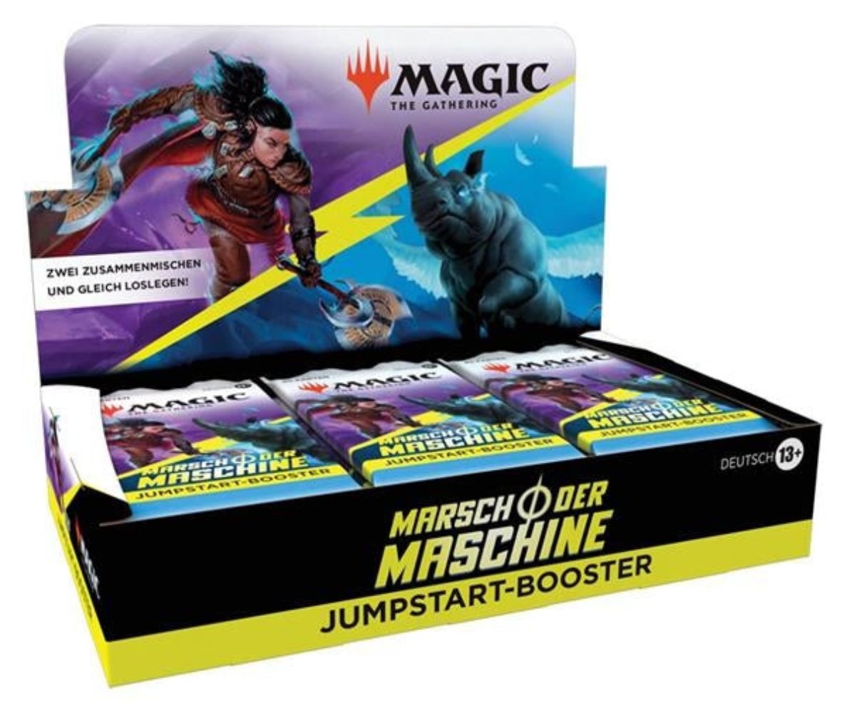 Marsch der Maschine - Jumpstart-Booster Display (18 Booster) - deutsch