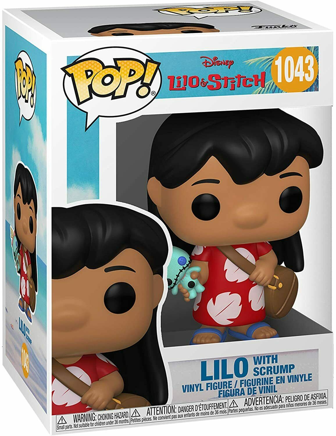 Funko POP! Disney: Lilo & Stitch Avengers - Lilo with Scrump #1043