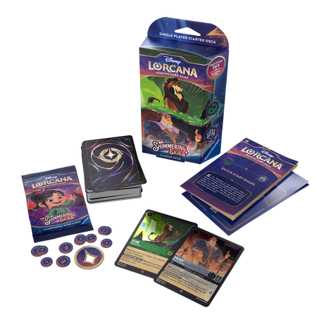 Disney Lorcana - Shimmering Skies Starter Deck - Scar and Kronk - EN