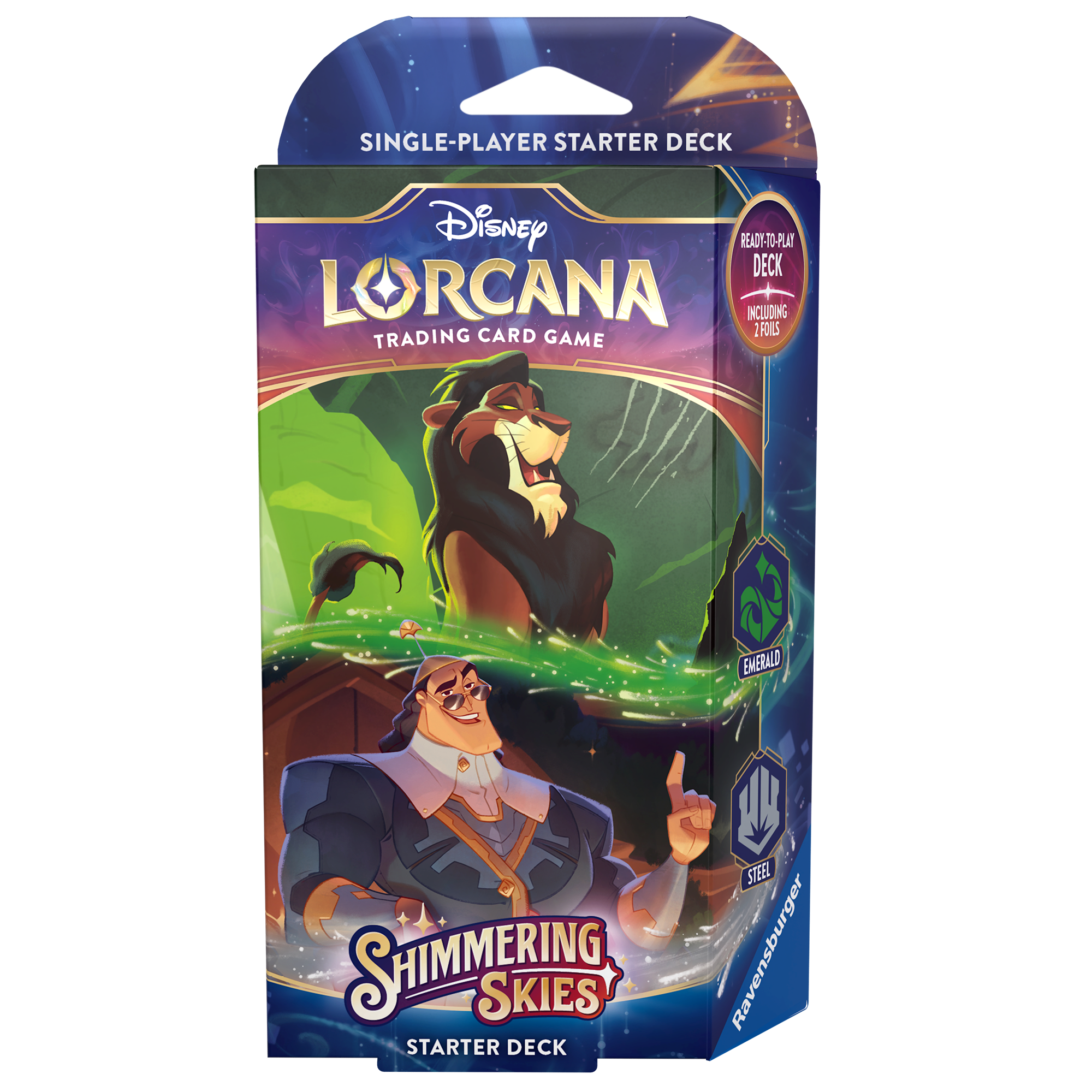 Disney Lorcana - Shimmering Skies Starter Deck - Scar and Kronk - EN