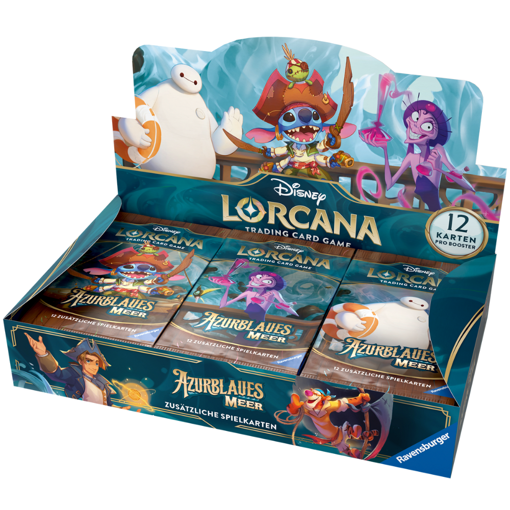 Disney Lorcana - Azurblaues Meer Booster Display - DE