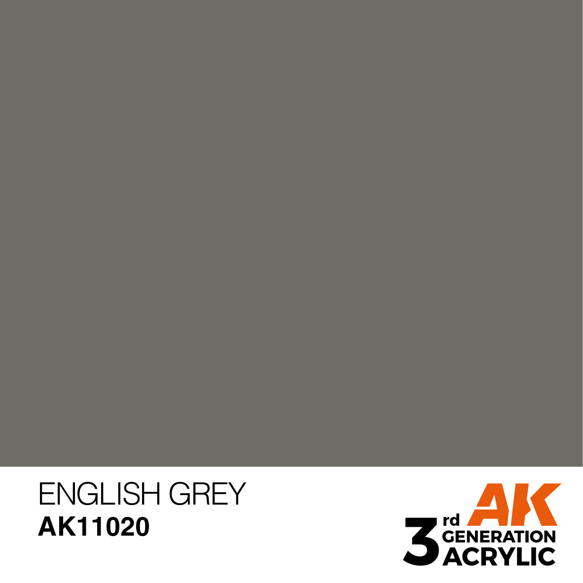 AK Interactive 3GEN English Grey 17ml