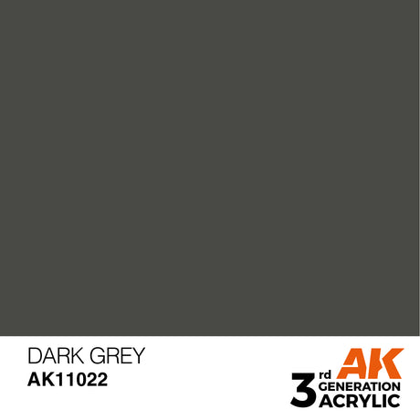 AK Interactive 3GEN Dark Grey 17ml