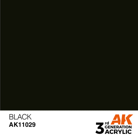 AK Interactive 3GEN Black 17ml