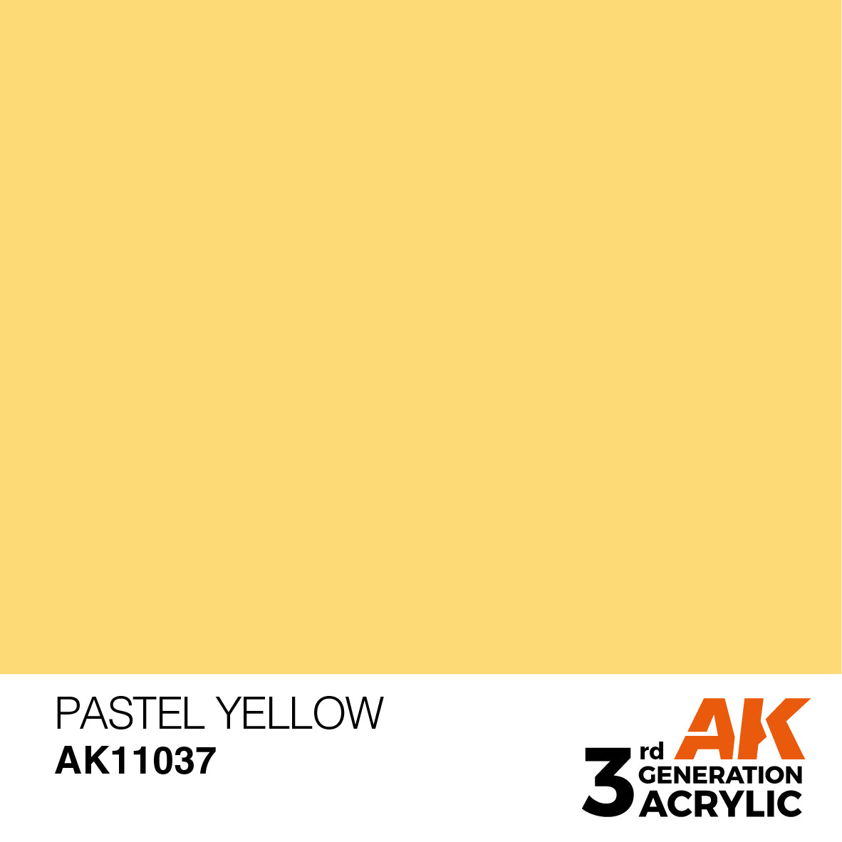 AK Interactive 3GEN Pastel Yellow 17ml