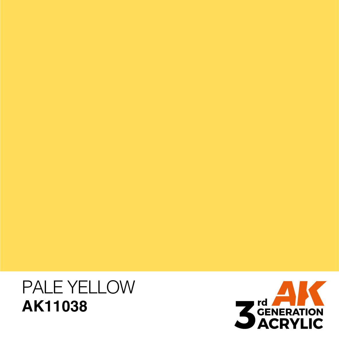 AK Interactive 3GEN Pale Yellow 17ml